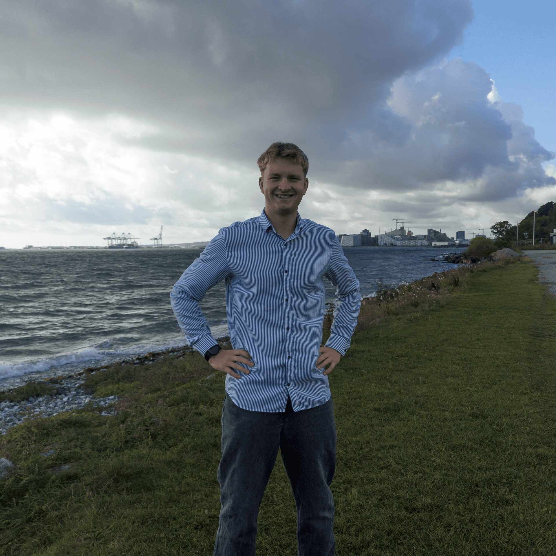 A picture of me in Aarhus